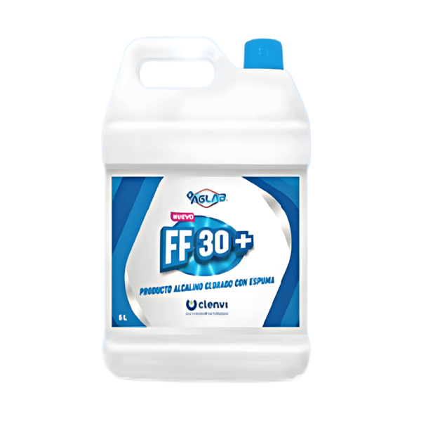 FF 30+ - DETERGENTE ALCALINO CLORADO - 5 LITROS