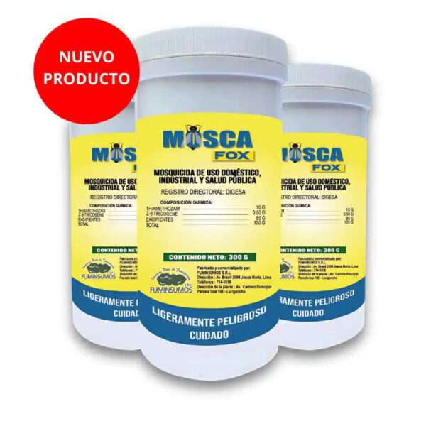 MOSCAFOX 10 WG X 250 GRAMOS - INSECTICIDA GRANULADO - MOSQUICIDA